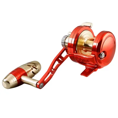 507g Metal Spinning Reel 6.3:1 9+2BB Max Drag 25kg Trolling Reel for River & Stream Fishing