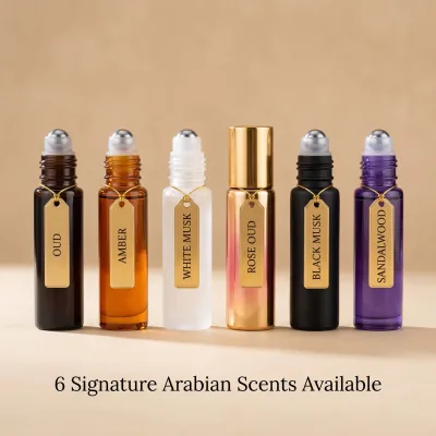 Long Lasting Concentrated Body Fragrance Perfume Oil Oud Amber Sandalwood Scents for Middle East Gulf Market