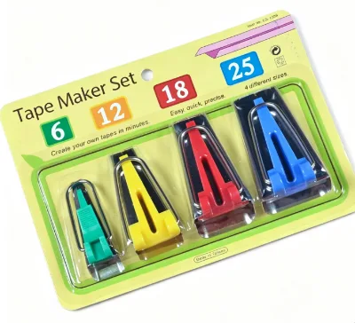 Handmade Rolling Tube 4 / 5 Pieces Set Home DIY Edge Binding Kit Sewing Machine Tools