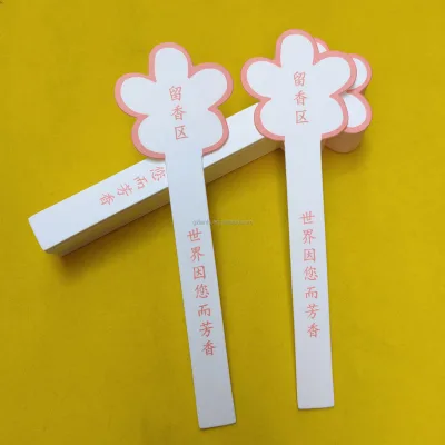 Canton Factory Original Custom Perfume Test Paper with Logo Hot Foiling Stamping Various Design & Size Options Available