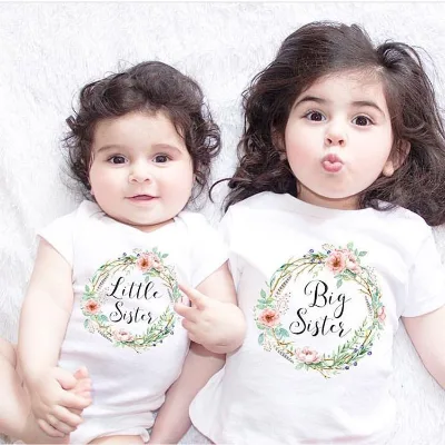 New Pattern Clothing Of Kids White Cotton Fabric Type Baby T-Shirt From China