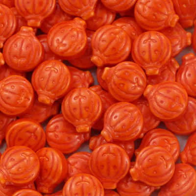 Bulk Halloween Pumpkin Edible Sprinkles Jack-o'-lantern Candy Sprinkles Bakery Decoration Ingredients
