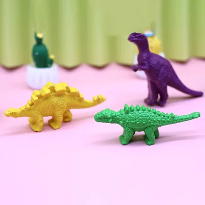 New Arrival Portable Shaped Dinosaur Crayons Set Easy to Hold and Carry Best Companion for Kids Outdoor Sketching