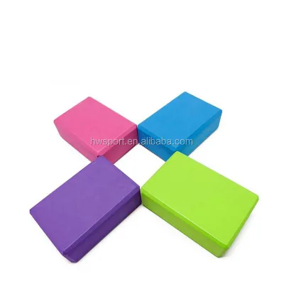 High Quality Multi-Color EVA Foam Yoga Block Hot Selling High Density Exercise Ball Bag Wholesale Fitness Sports Entertainment