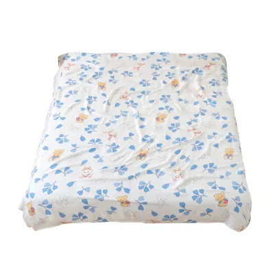 Chinese Brand Durable Super Soft Baby Bamboo Swaddle Blanket with Tassel Design Logo Bedding