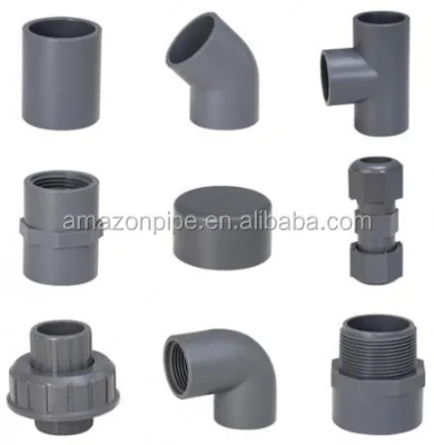 20-800mm Grey Color PVC Pipe Fittings