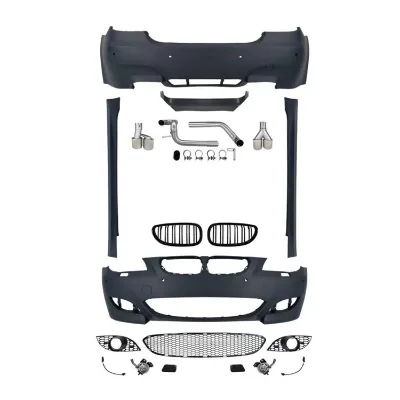 Factory Sales E60 M5 Style Body Kit Front Rear Bumper Side Skirt Grille Fog Light BodyKit for BMW 5 Series E60