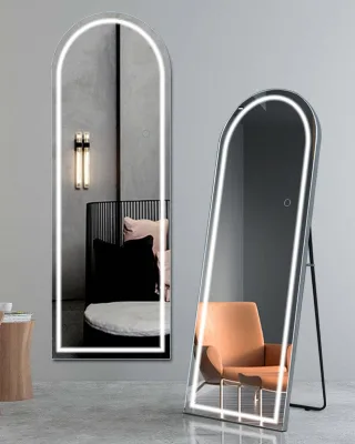 Full LED Infinity Mirror Arched Diamond Design Custom Length MOQ 50pcs Wholesale B2B Factory Direct OEM