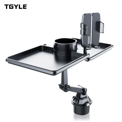 Plate Rack, Food Storage Rack, Water Cup Holder, Small Tray, Car Travel Dining Table, Car Phone Holder