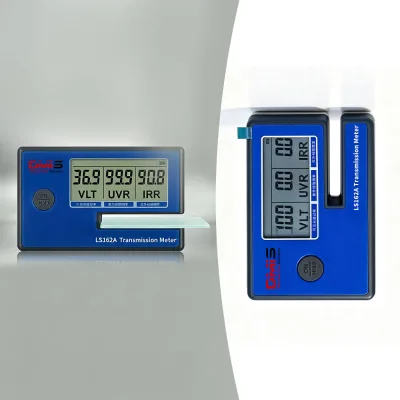 Car Window Tint Testing Device LS162 Solar Film Transmission Meter Measure Visible Light UV Infrared Rejection Rate