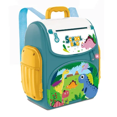 Unique Schoolbag Design Music Sounds Electronic Automatic Password Money Box Piggy Bank Children Toys