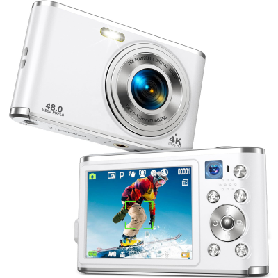 4K Dual Lens Digital Camera Photography Camera 48MP Autofocu Vlog Video Recorder Compact Cameras Screen 4k Professional Digital