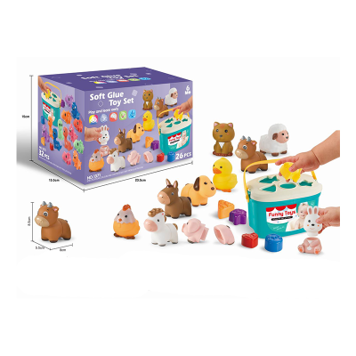 Funny Soft Rubber Baby Set for Kids