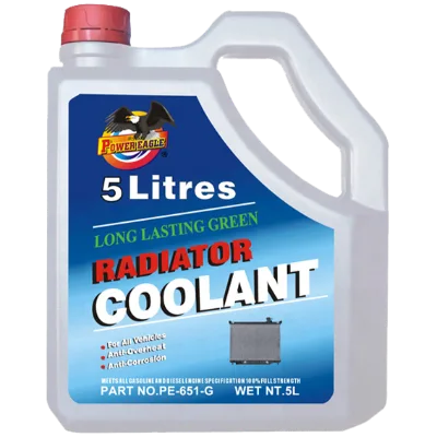 4 Pcs/ctn 5L Automotive Liquid Long Lasting Anti-rust Radiator Coolant With New Formula
