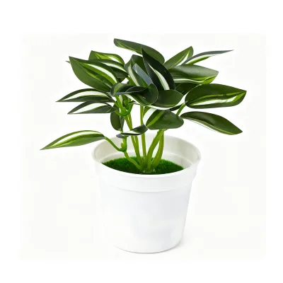 11cm Mini Bonsai Home Decoration Indoor Ornaments Artificial Green Plants Ornaments Wholesale