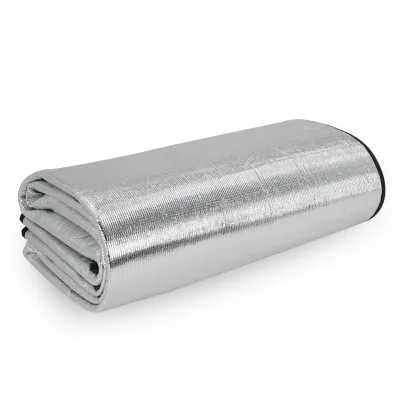 Double Sided Aluminum Film Damp Proof Pad Waterproof Wear-resistant Hiking Camping Outdoor Activities Family Use