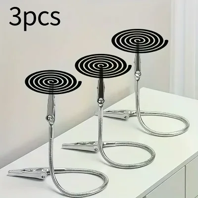 1/3pcs Double-ended Mosquito-repellent Incense Clip Universal Crocodile Clip Bracket Broken Incense Clip Extended Hose