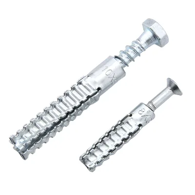 Anti-Losening Hollow Serrated Gecko Expansion Plug Premium Quality Screw for Secure Fastening