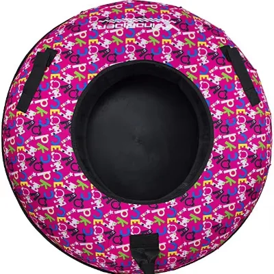 Snow Tube Inflatable Butyl Car Tubing Rubber Inner Tube 100cm Custom Snow Tube for Winter Sports