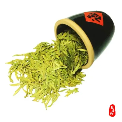 Hangzhou West Lake Organic Natural Longjing Green Tea Freshly Instant Powder Available Box Bag Vacuum Pack Halal Slim Loose Tea