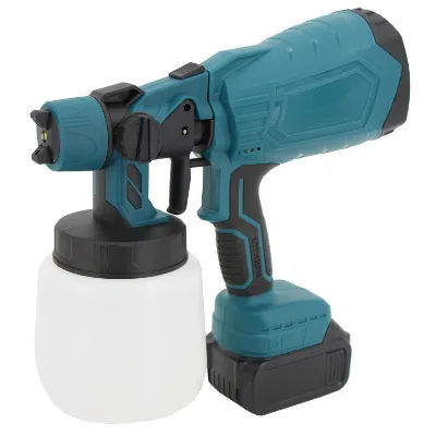 Electric Paint Sprayer Rechargeable Lithium Battery Portable Household Multi-Nozzle Multi-Functional High-Pressure Atomizing