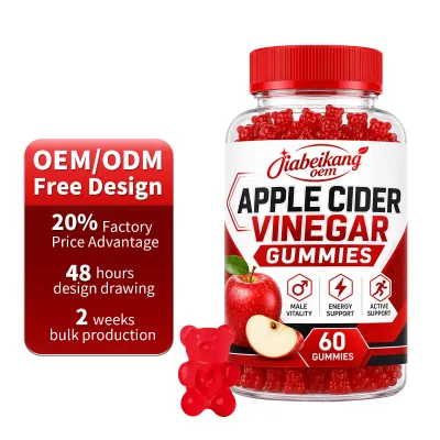 OEM Wholesale Private Label Premium Quality Apple Cider Vinegar Gummies Natural Dietary Supplement Weight Management