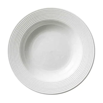 Solid Nordic Ins Style Ceramic Straw Hat Plate With Exquisite Western Style Pasta Plate and Dessert Plate