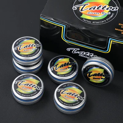Tattoo Iron Box Repair Balm 15g Tube & Box Packaging Color Protection & Fixation for Permanent Makeup Aftercare Wholesale Supply