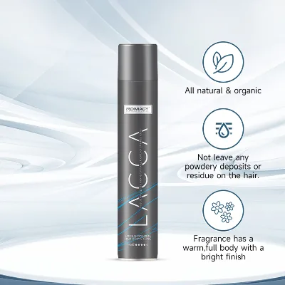 400ml High Quality Easy Clean Long Lasting Hair Spray With Environmentally Friendly Hairspray and Curl Hair Spray for OEM Order