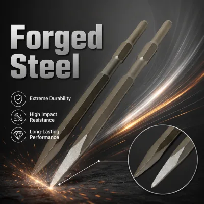 SDS Plus Concrete Point Chisel Bit Premium Blast Anti-Corrosion Point Demolition Breaker for Electric Hammer Tile Floor Removal