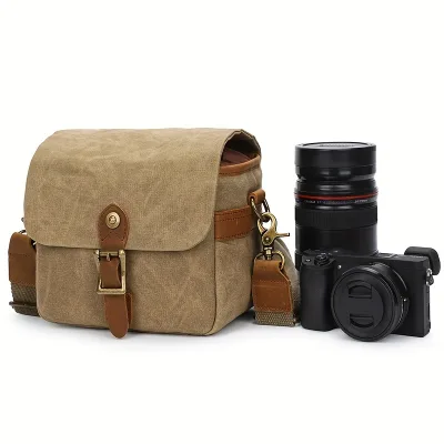 Custom Waterproof Crossbody Messenger Digital Gear Padded Professional Camera Bags