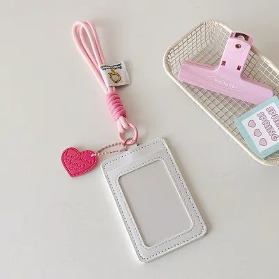 Student Bus Card Polyester Plastic Holder Student Bus Card Card Holder ID Card Case