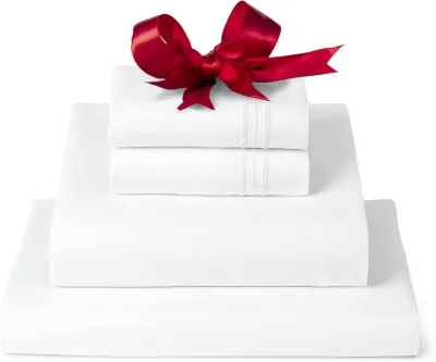 Queen Sheets Set - 4 PC Bedding Sheets & Pillowcases - Hotel Luxury, Extra Soft, Cooling Bed Sheets