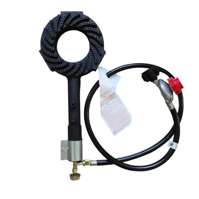 Efficient Operation Gas Cast Iron Single Burner Commercial Outdoor Camping Burner with Regulator