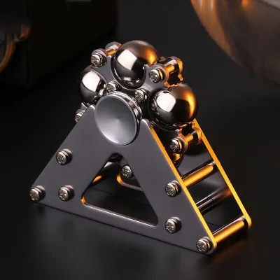 2021 New Design Ferris Wheel Fidget Metal Spinner Toys Sprockets&Gears Hand Spinner Fidget Sensory Other Toys with Tin Box