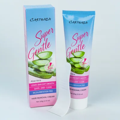 5 Mins Efficiency Natural Painless Natural Herbal Hair Removal Cream Private Label Depilatory Cream Hair Removal Cream