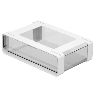Wholesale Creative Sliding Out Desk Drawer Storage Box Sturdy Household Miscellaneous Drawer Sorting Container