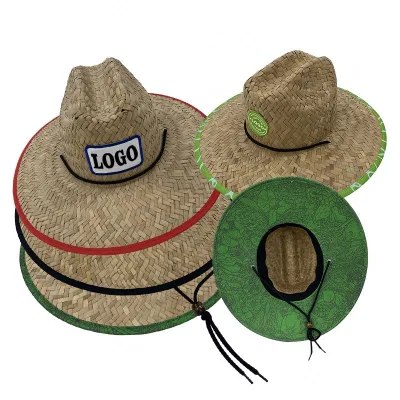 Custom Eco Friendly Straw Hats Western Cowboy Straw Hat Custom Straw Hats
