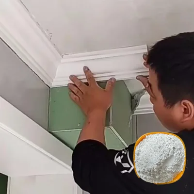 Factory Direct High Strength Gypsum Board Caulk Binder Powder for Plaster of Paris Design for Ceiling