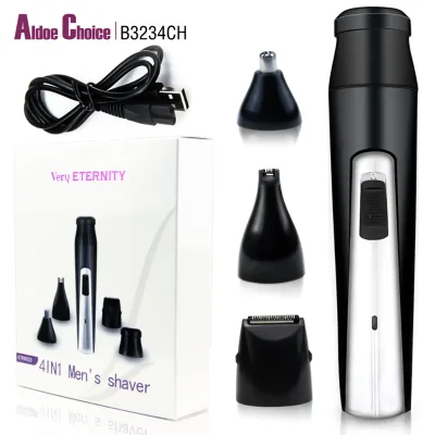 4 in 1 Trimmer Multifunction Epilator and Shaver Waterproof Electric Body Hair Removal for Men