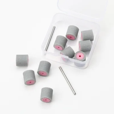 Crossborder New Product Nail Sponge Sanding Ring #80 Grit for Pretreatment to Remove Dead Skin Filing Nails Mini Polishing