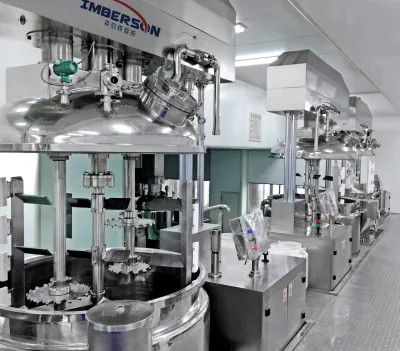 1000L Automatic Tube Toothpaste Filling Sealing Machine Homogenizer Essential Production Equipment for Toothpaste Manufacturing