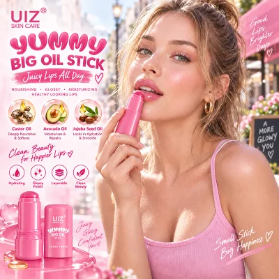 Jelly Texture Lip Oil Stick Sheer Color Glossy Finish Moisturizing Lip Balm Buildable Tint Soft Smooth Lips Beauty Lip Oil Gloss