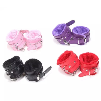 SM Hand Ankle Cuff Bondage Restraint Adult Toy Sex Bondage Restraints for Couples