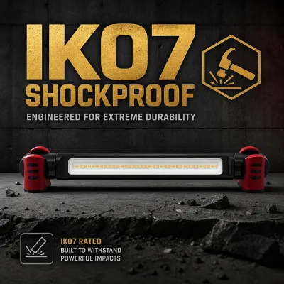 Rugged Rigid Body LED Inspection Light Bar IP65 IK07 Dustproof for Mine Sites and Extreme Workshop Environments