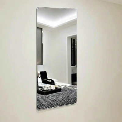 Shatterproof Ultra-Thin Acrylic Mirror Sheets Self-Adhesive Wall Decorative Mirror Minimalist Plastic Mirror for Home