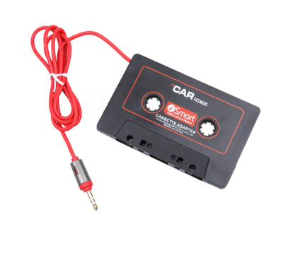 Hot Amazon Car Stereo Audio Cassette Tape Adapter Mini Wireless Music Radio MP3 Player Android Supports USB FM Plays MP4 Files