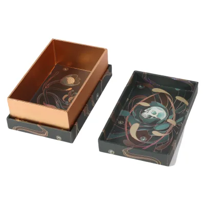 Luxury Custom Logo Printed Playing Cards High Quality Card Game Set Wholesale Paper Boxes Card Book Shape Box Case