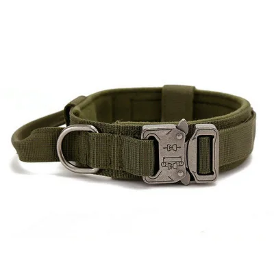 Heavy Duty Outdoor Pet Combat Training Chest Adjustable No Pull Soft Vest Tactical Dog Harness for Large Dogs