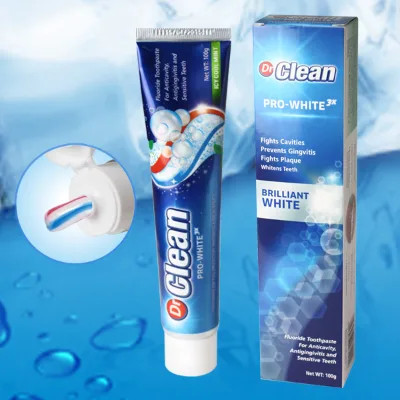 Professional Mint Anti Cavity Fight Tartar Hemp Pumping Health Toothpaste with BRC GMPC Certificate
